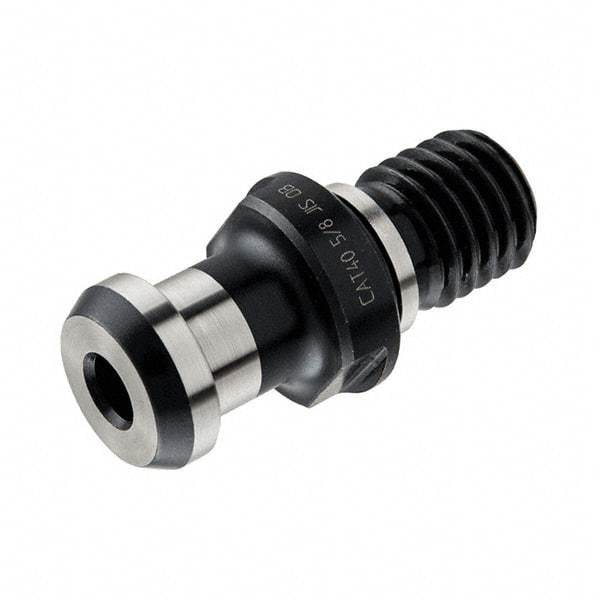 Iscar - 0.12" to 1.025" Capacity, 1-1/8" Projection, CAT50 Taper Shank, ER40 Collet Chuck - Through Coolant - Exact Industrial Supply