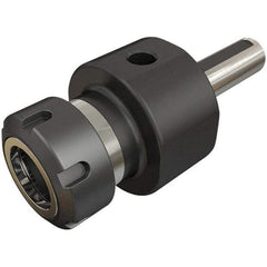 Iscar - 1mm to 16mm Capacity, 72mm Projection, Straight Shank, ER25 Collet Chuck - 137mm OAL, 20mm Shank Diam - Exact Industrial Supply