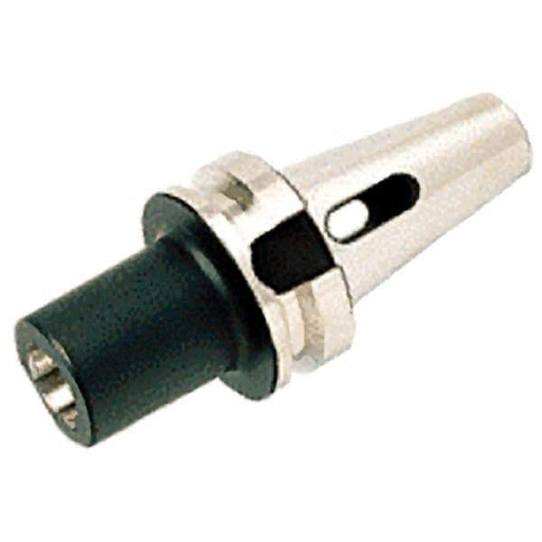 Iscar - BT50 Outside Taper, MT2 Inside Taper, BT to Morse Taper Adapter - 135mm Projection, 32mm Nose Diam - Exact Industrial Supply