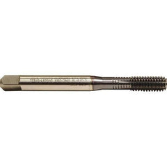 Emuge - 5/16-24 UNF 2BX Bottoming Thread Forming Tap - Cobalt, TiCN Finish, 3.543" OAL, 0.669" Thread Length, Right Hand Thread, Series Druck - Exact Industrial Supply
