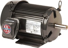 7-1/2 hp, TEFC Enclosure, No Thermal Protection, 3535, 2910 RPM, 208-230/460 & 190/380 Volt, 60/50 Hz, Three Phase Premium Efficient Motor Size 213 Frame, Horizontal-Footed Mount, 1 Speed, Double Shielded Ball Bearings, 19.9-17.8/8.9 Full Load Amps, F Cla