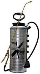 Chapin - 3.5 Gal Chemical Safe Garden Hand Sprayer - Stainless Steel Tank, Wide Mouth, Reinforced Hose, For Concrete Applications - Exact Industrial Supply