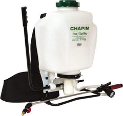 Chapin - 4 Gal Garden Backpack Sprayer - Reinforced Hose, Polyethylene Tank, For Industrial Applications - Exact Industrial Supply