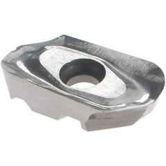 Iscar - HM90 AXCR150532 P Grade IC28 Carbide Milling Insert - Uncoated, 0.1969" Thick, 3.2mm Corner Radius - Exact Industrial Supply