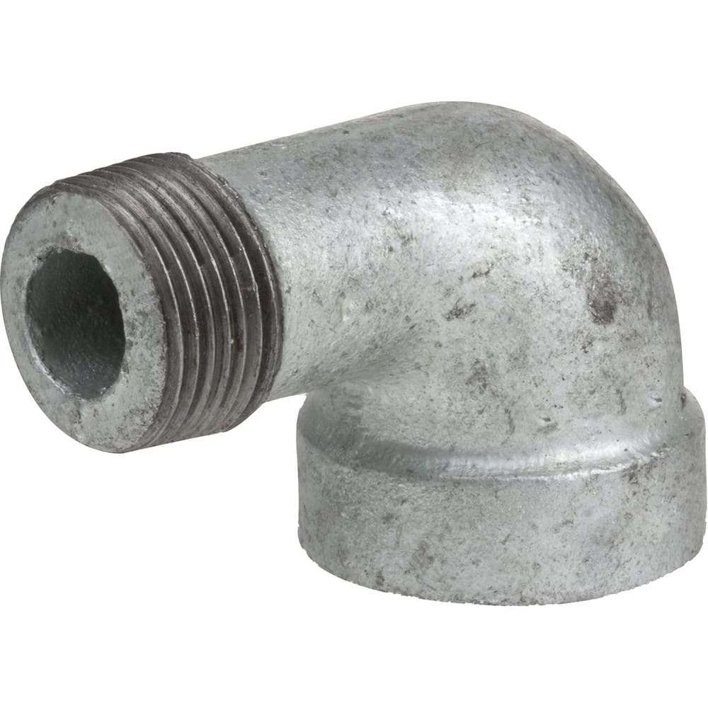 Galvanized Pipe Fittings; Material: Galvanized Malleable Iron; Fitting Shape: 90 ™ Elbow; Thread Standard: NPT; End Connection: Threaded; Class: 300; Lead Free: Yes; Standards:  ™ASTM ™A197;  ™ASME ™B16.3;  ™ASME ™B1.20.1; ASTM ™A153