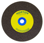 8 x 1 x 1" - Aluminum Oxide / 36/46 Coarse Type 1 Bench & Pedestal Wheel - Exact Industrial Supply