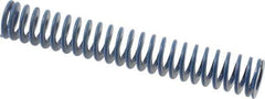 Associated Spring Raymond - 1-1/4" Hole Diam, 5/8" Rod Diam, 8" Free Length, Blue Die Spring - 352 Lb Max Deflection, 4" Max Deflection, Medium Duty, Chromium Alloy Steel - Exact Industrial Supply