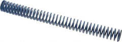 Associated Spring Raymond - 1-1/4" Hole Diam, 5/8" Rod Diam, 12" Free Length, Blue Die Spring - 360 Lb Max Deflection, 6" Max Deflection, Medium Duty, Chromium Alloy Steel - Exact Industrial Supply