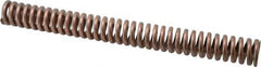 Associated Spring Raymond - 1-1/4" Hole Diam, 5/8" Rod Diam, 12" Free Length, Gold Die Spring - 748.8 Lb Max Deflection, 3.6" Max Deflection, Heavy Duty, Chromium Alloy Steel - Exact Industrial Supply