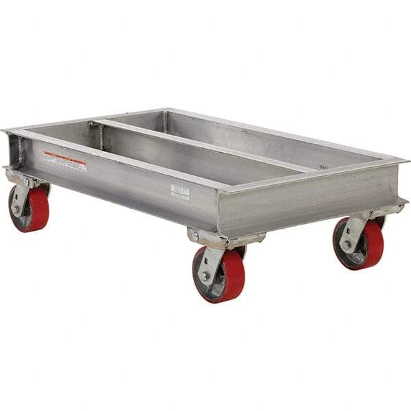 Vestil - 2,000 Lb Capacity Aluminum Dolly - 42" Long x 40" Wide - Exact Industrial Supply