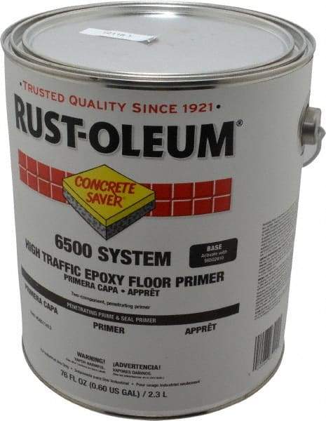 Rust-Oleum - 1 Gal Clear Penetrating Prime & Seal Primer Base - 100 to 300 Sq Ft Coverage, <100 gL Content - Exact Industrial Supply