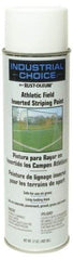 Rust-Oleum - 17 fl oz White Striping Paint - 100' to 200' Coverage at 3" Wide, Water-Based Formula - Exact Industrial Supply