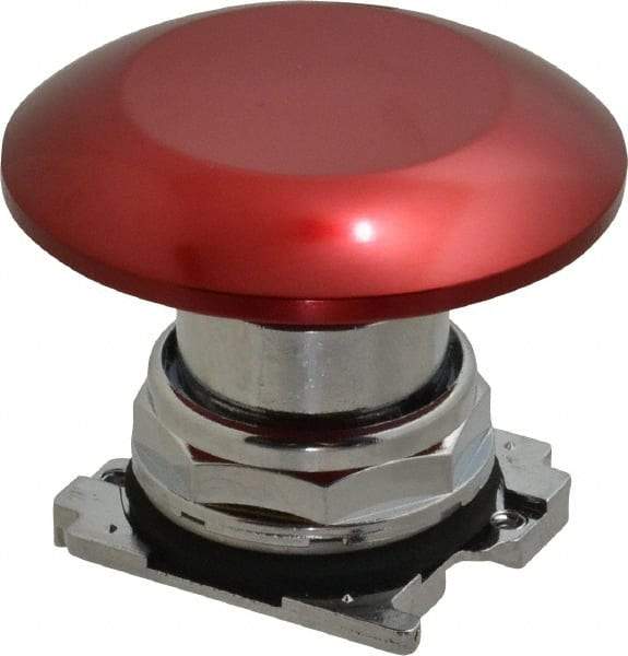 Eaton Cutler-Hammer - Extended Jumbo Mushroom Head Pushbutton Switch Operator - Red, Round Button, Nonilluminated - Exact Industrial Supply