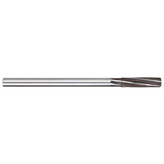 Chucking Reamer: 0.29″ Dia, 6″ OAL, 1-1/2″ Flute Length, Straight Shank, Cobalt 6 Flute