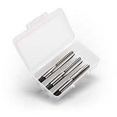 Titan USA - Tap Sets; Thread Size: #4-48 ; Number of Flutes: 3 ; Chamfer: Bottoming; Plug; Taper ; Material: High Speed Steel ; Finish/Coating: Uncoated ; Thread Direction: Right Hand - Exact Industrial Supply