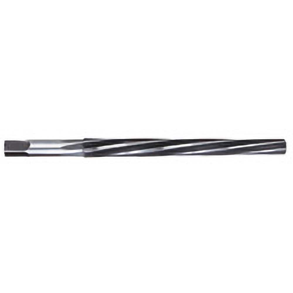 Titan USA - Taper Pin Reamers; Taper Pin Size (Number): #11 (Wire); Small End Diameter (Decimal Inch): 0.7060 ; Reamer Diameter (Decimal Inch): 0.8780 ; Flute Type: Spiral ; Shank Type: Straight ; Overall Length (Inch): 11-1/4 - Exact Industrial Supply