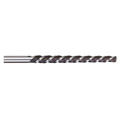 Titan USA - Taper Pin Reamers; Taper Pin Size (Number): #12 (Wire); Small End Diameter (Decimal Inch): 0.8420 ; Reamer Diameter (Decimal Inch): 1.0500 ; Flute Type: Helical ; Shank Type: Straight ; Overall Length (Inch): 13-7/8 - Exact Industrial Supply