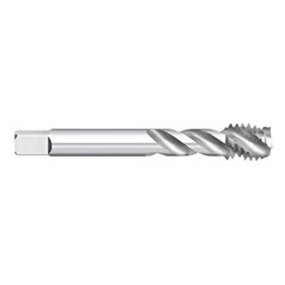 Titan USA - Spiral Flute Taps; Thread Size (Inch): 1/2-20 ; Chamfer: Semi-Bottoming ; Class of Fit: 2B/3B ; Thread Limit: H3 ; Number of Flutes: 3 ; Material: Powdered Metal - Exact Industrial Supply