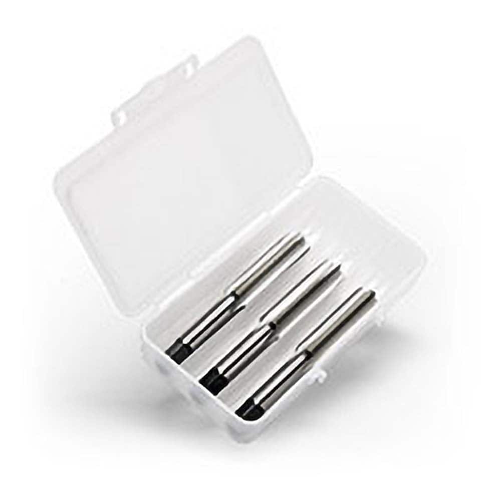 Titan USA - Tap Sets; Thread Size: M5x0.8 ; Number of Flutes: 4 ; Chamfer: Bottoming; Plug; Taper ; Material: High Speed Steel ; Finish/Coating: Uncoated ; Thread Direction: Right Hand - Exact Industrial Supply