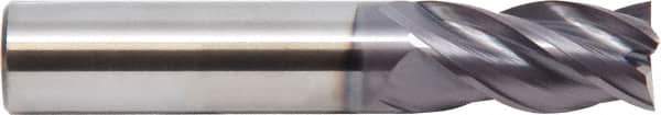 M.A. Ford - 1", 4 Flute, Solid Carbide, 0.06" Corner Radius End Mill - 4" OAL, 1-1/2" LOC - Exact Industrial Supply