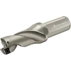Walter - 96mm Max Drill Depth, 2xD, 48mm Diam, Indexable Insert Drill - 2 Inserts, 40mm Shank Diam, Flange Shank - Exact Industrial Supply