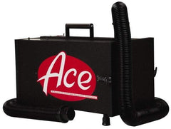ACE - 226 CFM, 99.7% Efficiency at Full Load, Suitcase Size Air Cleaner with Reusable Hepa Filter - 120 Input Voltage, Portable - Exact Industrial Supply