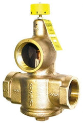 Conbraco - 1-1/2" Pipe, 150 Max psi, Bronze Water Mixing Valve & Unit - FNPT x FNPT End Connections - Exact Industrial Supply