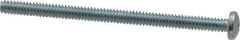 Value Collection - #10-24 UNC, 3" Length Under Head Phillips Drive Machine Screw - Pan Head, Grade 2 Steel, Zinc-Plated Finish, Without Washer - Exact Industrial Supply