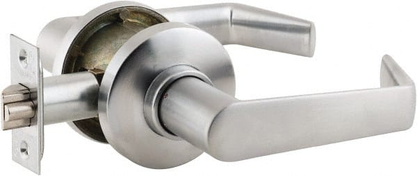 Schlage - Passage Lever Lockset for 1-3/8 to 2" Thick Doors - Exact Industrial Supply