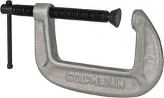 Wilton - Light-Duty 3" Max Opening, 2" Throat Depth, Ductile Iron Standard C-Clamp - 1,430 Lb Capacity, 0" Min Opening, Standard Throat Depth - Exact Industrial Supply