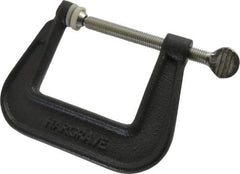 Wilton - Light-Duty 2-1/2" Max Opening, 2-5/16" Throat Depth, Ductile Iron Standard C-Clamp - 550 Lb Capacity, 0" Min Opening, Standard Throat Depth, Steel Screw - Exact Industrial Supply