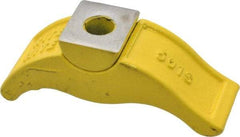Bessey - 1/2" Stud, 1-3/4" Max Clamping Height, Steel, Adjustable & Self-Positioning Strap Clamp - 4-1/4" Long, 1-7/16" Wide, 1-1/2" High - Exact Industrial Supply