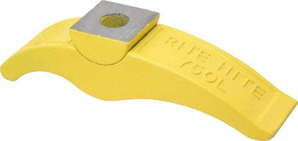 Bessey - 3/4" Stud, 5" Max Clamping Height, Steel, Adjustable & Self-Positioning Strap Clamp - 9" Long, 2-1/8" Wide, 2-1/4" High - Exact Industrial Supply