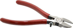 Proto - 6-1/16" OAL, Diagonal Cutter - 3/4" Jaw Length x 3/4" Jaw Width, Oval Head, Plastisol Handle - Exact Industrial Supply