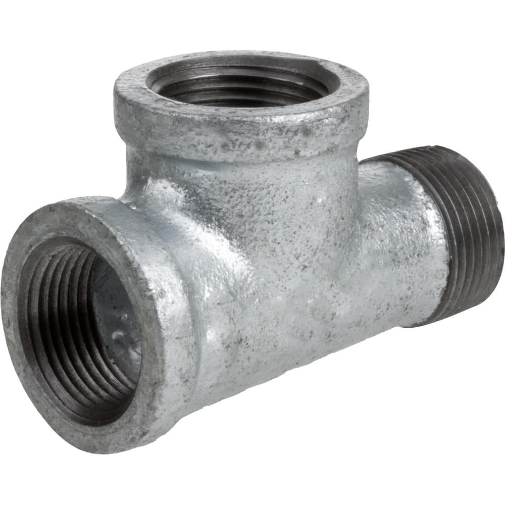 Galvanized Pipe Fittings; Material: Galvanized Malleable Iron; Fitting Shape: Tee; Thread Standard: NPT; End Connection: Threaded; Class: 150; Lead Free: Yes; Standards:  ™ASME ™B16.3;  ™ASME ™B1.20.1; ASTM ™A197;  ™UL ™Listed