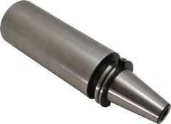 Parlec - CAT50 Taper Shank, 4 Inch Diameter, Tool Holder Blank - 15 Inch Overall Length, 10.25 Inch Projection Flange to Nose End, 11 Inch Projection Gage Line to Nose End - Exact Industrial Supply