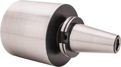 Parlec - CAT50 Taper Shank, 6.12 Inch Diameter, Tool Holder Blank - 11 Inch Overall Length, 6.25 Inch Projection Flange to Nose End, 7 Inch Projection Gage Line to Nose End - Exact Industrial Supply