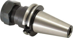 Parlec - 1/32" to 3/4" Capacity, 3" Projection, CAT40 Taper Shank, TG/PG 75 Collet Chuck - 5.687" OAL - Exact Industrial Supply