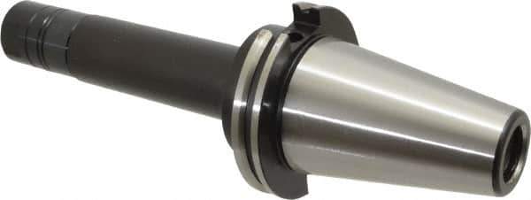 Parlec - 1" Diam Milling Machine Arbor - Stub Style, Taper Shank, 8-1/4" OAL, CAT50 Taper - Exact Industrial Supply