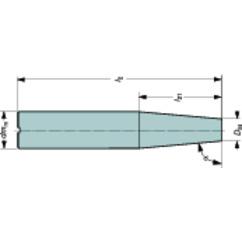 AE20-A25-CE-060 Milling Cutters With Exchangeable Solid Cutting Head - Exact Industrial Supply