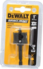 DeWALT - 1" Diam, 5/8" Cutting Depth, Hole Saw - Bi-Metal Saw, Toothed Edge - Exact Industrial Supply