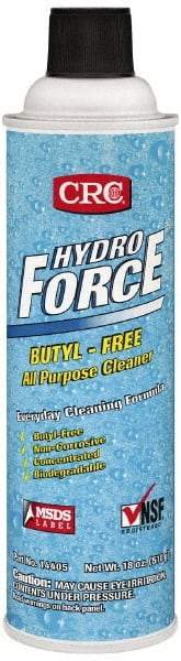 CRC - 20 oz Aerosol All-Purpose Cleaner - Aerosol, Unscented - Exact Industrial Supply