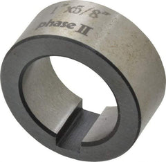 Interstate - 1" ID x 1-1/2" OD, Alloy Steel Machine Tool Arbor Spacer - 5/8" Thick - Exact Industrial Supply