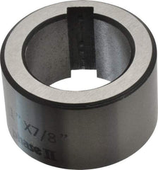 Interstate - 1" ID x 1-1/2" OD, Alloy Steel Machine Tool Arbor Spacer - 7/8" Thick - Exact Industrial Supply