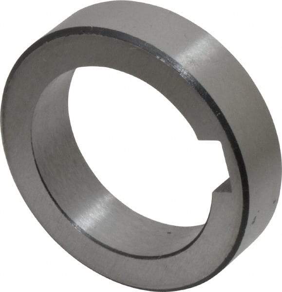 Interstate - 1-1/4" ID x 1-3/4" OD, Alloy Steel Machine Tool Arbor Spacer - 7/16" Thick - Exact Industrial Supply