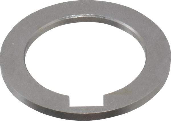 Interstate - 1-1/2" ID x 2-1/8" OD, Alloy Steel Machine Tool Arbor Spacer - 1/8" Thick - Exact Industrial Supply