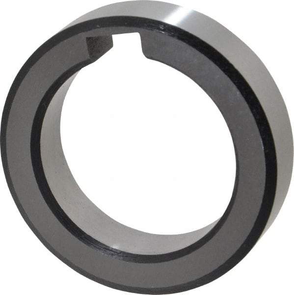 Interstate - 1-1/2" ID x 2-1/8" OD, Alloy Steel Machine Tool Arbor Spacer - 1/2" Thick - Exact Industrial Supply