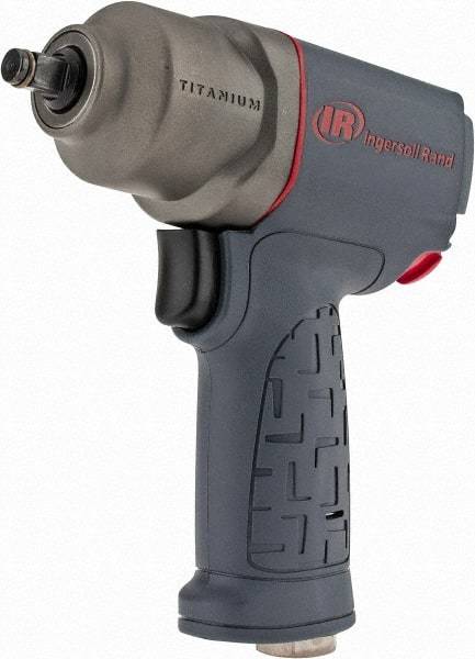 Ingersoll-Rand - 3/8" Drive, 15,000 RPM, 300 Ft/Lb Torque Impact Wrench - Pistol Grip Handle, 1,500 IPM, 17 CFM, 1/4" NPT Inlet - Exact Industrial Supply