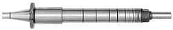 Interstate - 1-1/4" Diam Milling Machine Arbor - Style A, Taper Shank, NMTB40 Taper - Exact Industrial Supply