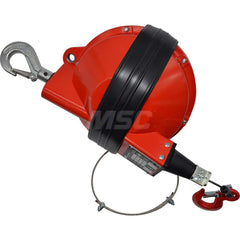 Tool Balancer: 44 lb Max Load, 6.5' Cable Length Lockable, Tension Adjustment, Stainless Steel Cable, Aluminum Alloy Housing